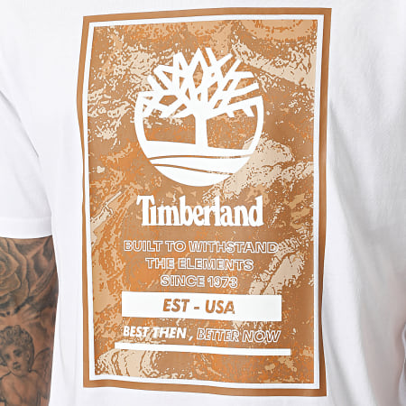 Timberland - Camiseta A66X1 Blanca