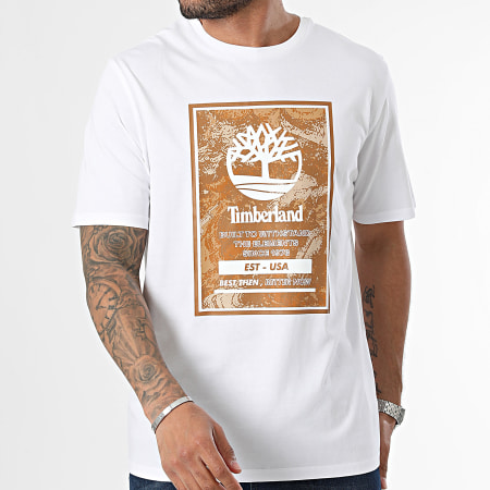 Timberland - Camiseta A66X1 Blanca