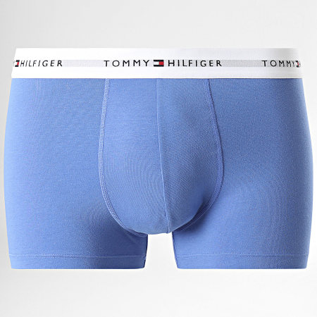 Tommy Hilfiger - Lot De 3 Boxers Trunk 2761 Bleu Clair Rose Orange