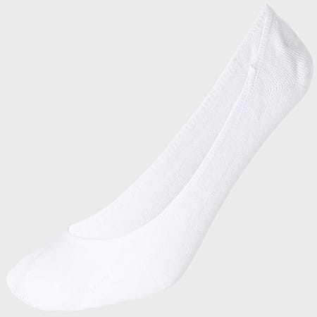 Urban Classics - Confezione da 5 paia di calzini invisibili TB1644 Bianco