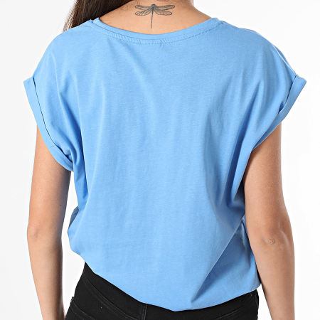 Urban Classics - Tee Shirt Sans Manches Femme TB771 Bleu Clair