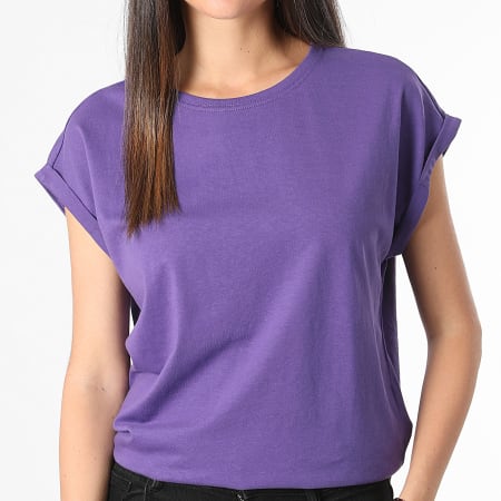 Urban Classics - Tee Shirt Sans Manches Femme TB771 Violet