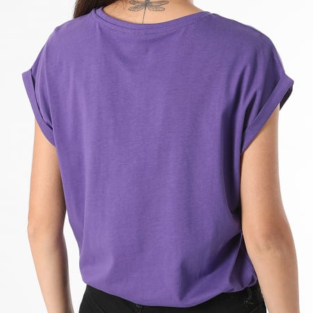 Urban Classics - Tee Shirt Sans Manches Femme TB771 Violet