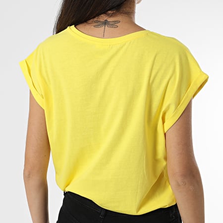 Urban Classics - Tee Shirt Sans Manches Femme TB771 Jaune