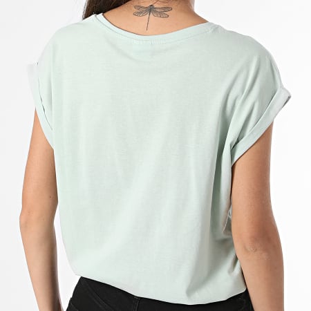 Urban Classics - Camiseta sin mangas de mujer TB771 Verde claro
