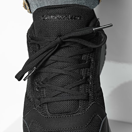 Calvin Klein - Eva Runner Low Mix 0905 Triple Black Sneakers