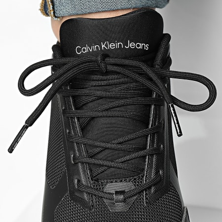 Calvin Klein - Baskets Eva Runner Lowlaceup Mix 0906 Black Bright White Silver