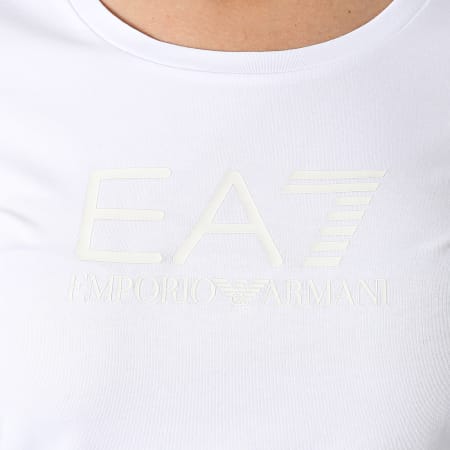 EA7 Emporio Armani - Tee Shirt Femme 8NTT66-TJFKZ Blanc