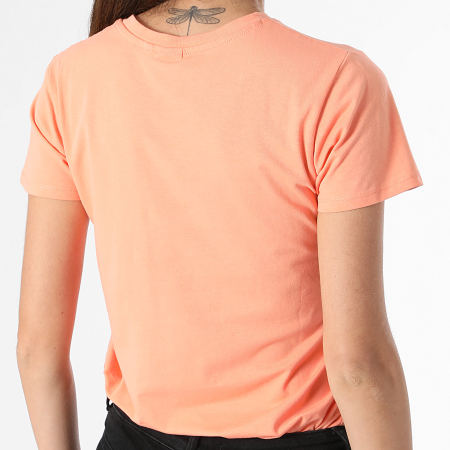 Kaporal - Tee Shirt Femme FANJOW11 Orange
