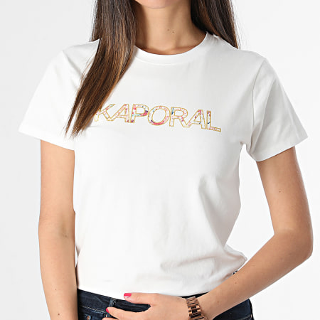 Kaporal - Maglietta da donna FANJOW11 Bianco