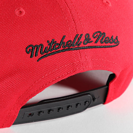 Mitchell and Ness - Day One Chicago Bulls NBA Snapback Cap 6HSSMM19224 Rosso Nero
