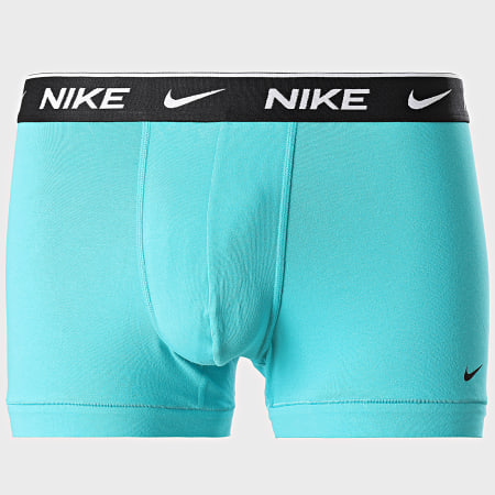Nike - Set di 2 boxer KE1085 grigio antracite turchese