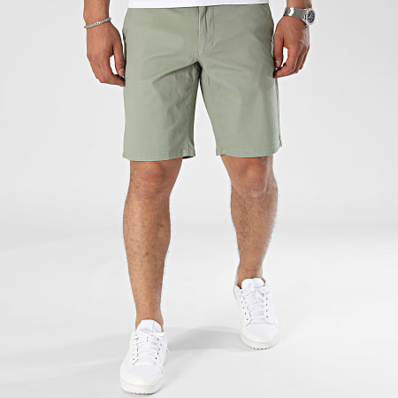 Only And Sons - Cam Life Pantaloncini Chino Khaki Verde