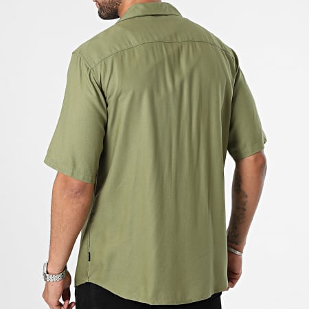 Only And Sons - Dash Life Camisa Manga Corta Verde Caqui