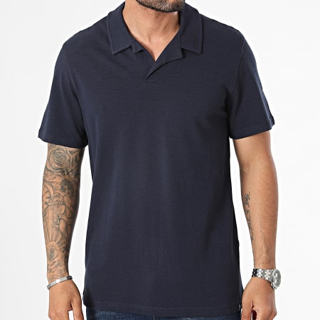 Only And Sons - Polo Yakob a maniche corte blu navy