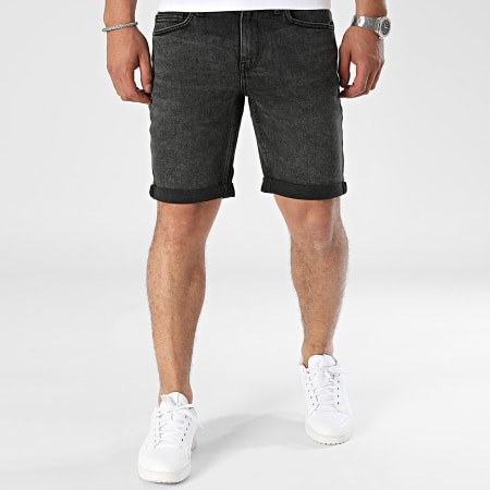 Only And Sons - Short Jean WB 5221 Gris Anthracite