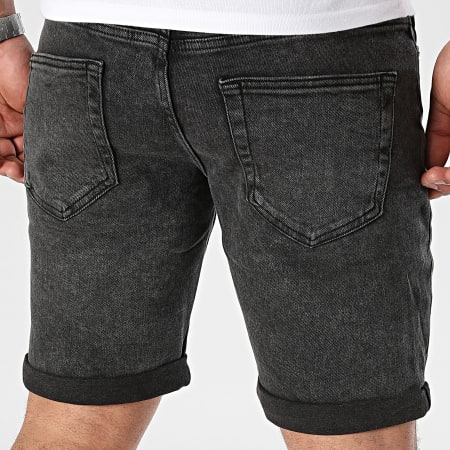 Only And Sons - Pantaloncini di jeans WB 5221 Grigio antracite