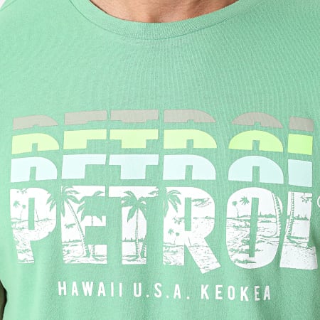 Petrol Industries - Camiseta M-1040-TSR158 Verde