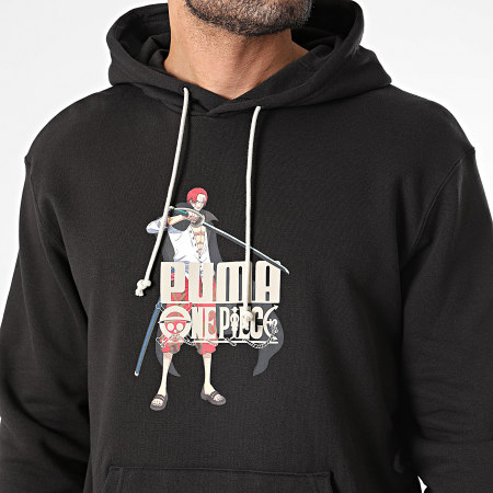 Puma - Puma x One Piece Sudadera con capucha 624666 Negro