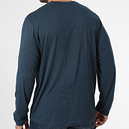 The North Face - Tee Shirt Manches Longues Reaxion Amp A2UAD Bleu Marine Chiné