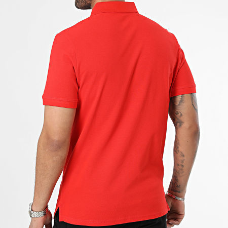 Tom Tailor - Polo Manches Courtes 1031006-XX-10 Rouge