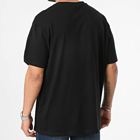 Urban Classics - Lot De 2 Tee Shirts Oversize Heavy TB1778A Noir Blanc