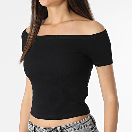 Urban Classics - Camiseta de mujer TB6184 Negro