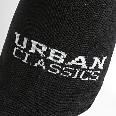 Urban Classics - Lote de 3 pares de calcetines TB6802 Negro