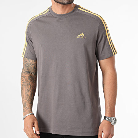 Adidas Performance - Camiseta 3 Rayas IS1334 Gris