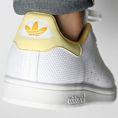 Adidas Originals - Baskets Stan Smith IG6277 Footwear White Bold Gold Almost Yellow