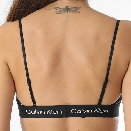 Calvin Klein - Reggiseno donna Bralette sfoderata 7216 Nero