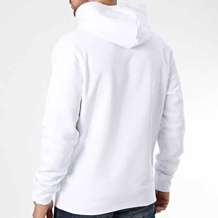 Classic Series - Oxford Hoodie White Navy