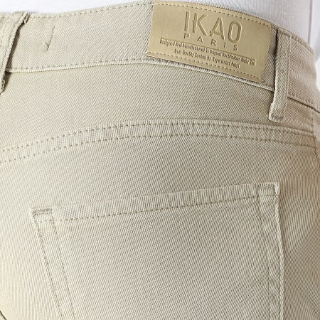 Ikao - Vaqueros acampanados 439 Beige oscuro