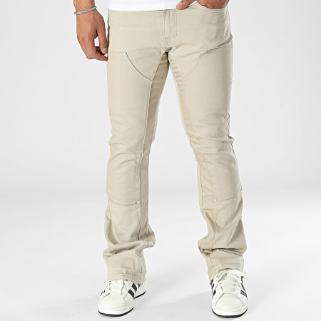 Ikao - Jeans svasati 439 Beige scuro