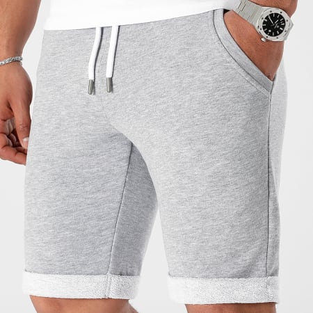 LBO - Set di 2 pantaloncini da jogging 258 119 nero grigio erica