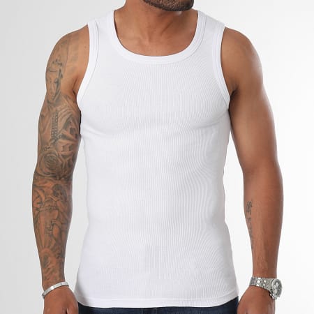 LBO - Effen tanktop 3417 Wit