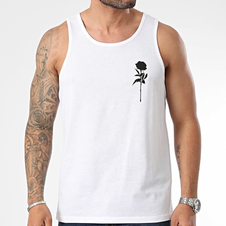 Luxury Lovers - Camiseta de tirantes Roses White Black