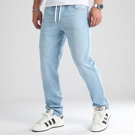 LBO - Set di 2 jeans Jogger dal taglio rilassato 3223 3222 Grigio chiaro Denim Wash