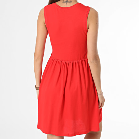 Only - Robe Débardeur May Life Peplum 15316907 Rouge