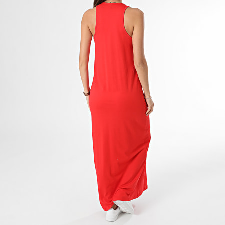 Only - Robe Longue Femme May Life 15316908 Rouge