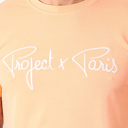 Project X Paris - Ensemble Tee Shirt Et Short Jogging Orange