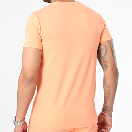 Project X Paris - Conjunto de camiseta naranja y pantalón corto de jogging