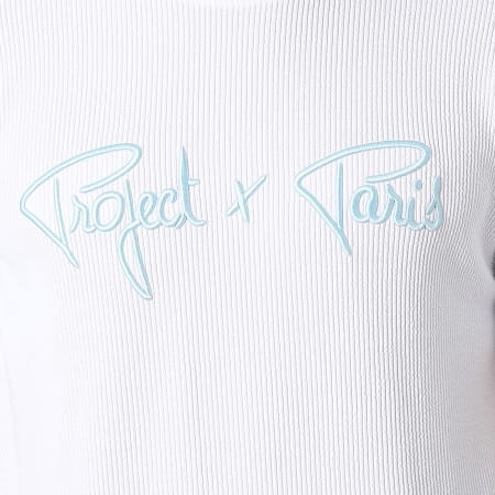 Project X Paris - Set di maglietta bianca e pantaloncini da jogging