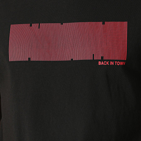 Redskins - Tee Shirt Bars Quick Noir