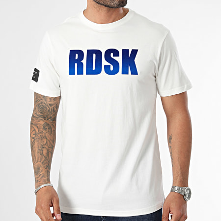 Redskins - Maglietta Quick in velluto bianco