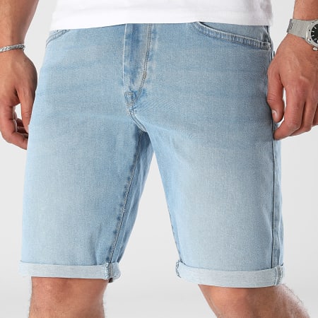 Tiffosi - Pantaloncini jeans slim 10054417 Denim blu