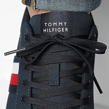 Tommy Hilfiger - Baskets Iconic Vulc Stripes 5072 Desert Sky