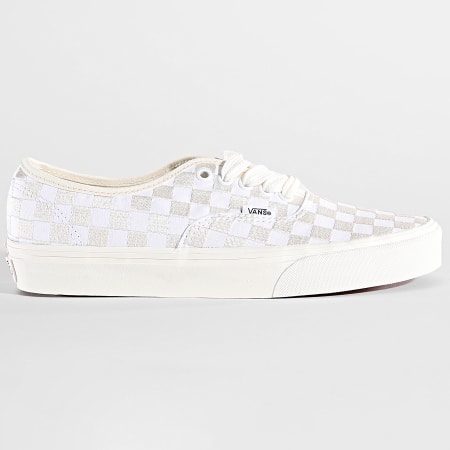 Vans - Baskets A Carreaux Authentic 9PVCJD1 Embroidered Checker White
