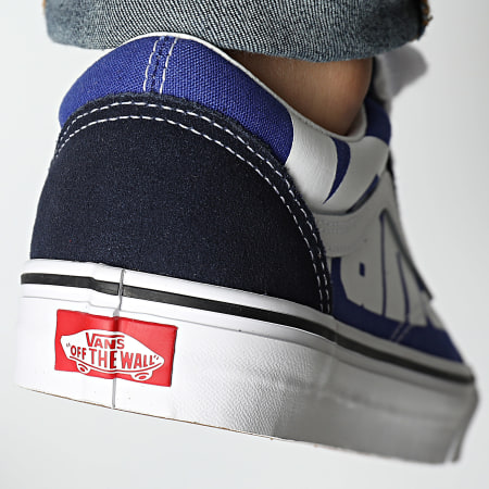 Vans - Baskets Old Skool CT8Y6Z1 Jumbo Vans Blue White