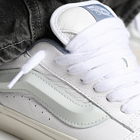 Vans - Sneakers Knu Skool 9QCDSB1 Premium in pelle Dusty Blu
